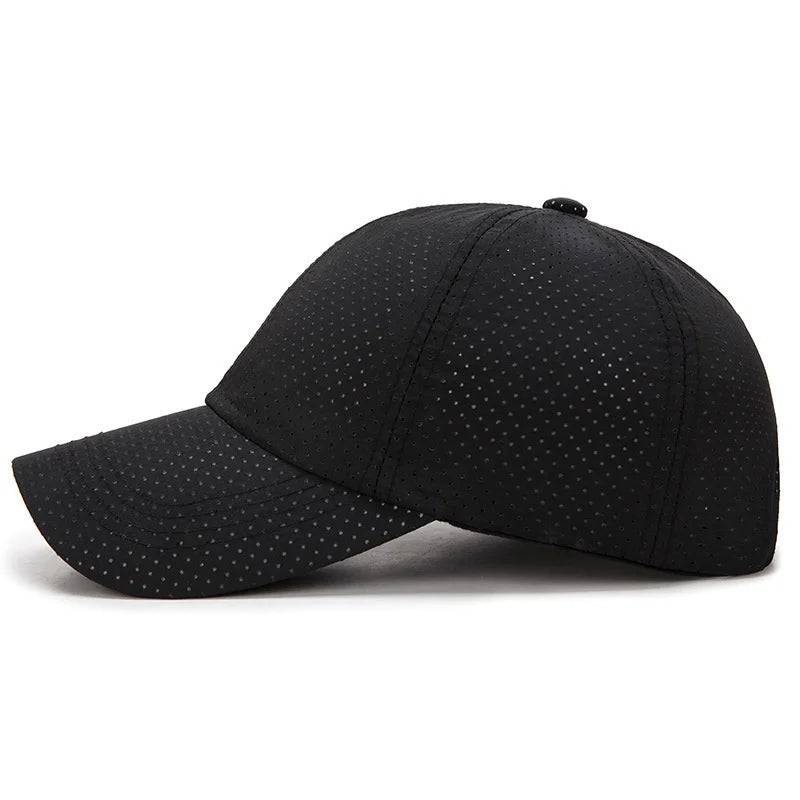 2023 New Summer Men Women Snapback Quick Dry Mesh Baseball Cap Sun Hat Bone Breathable Hats Adjustable outdoor hat  Amaijoin