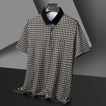 Load image into Gallery viewer, Polo Lapel Plaid  Amaijoin
