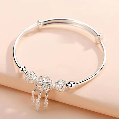 High Quality 925 Sterling Silver Fashion Multiple Styles Bracelet Chain For Women Fashion Wedding Party Beautiful Jewelry Gift  Amaijoin