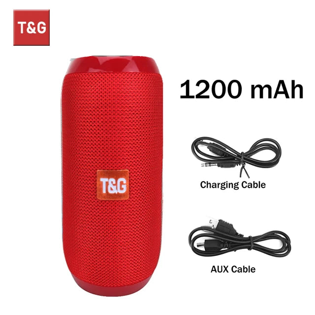 TG117 Bluetooth Speakers Portable True Wireless Sound Box Waterproof Loudspeaker Outdoor Stereo Surround Supports TF Radio  Amaijoin