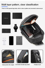 Carregue a imagem no visualizador da Galeria, Running Chest Bag for Men USB Charging Fashion Streetwear Sling Pack Crossbody Motor Cycling Backpack for College Student Unisex  Amaijoin
