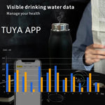 Carregue a imagem no visualizador da Galeria, Tuya Bluetooth Smart Water Bottle Drinking Reminder Temperature Display Water Consumption Record Warm and Cold Insulation Bottle  Amaijoin
