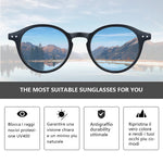 Carregue a imagem no visualizador da Galeria, ZENOTTIC Retro Polarized Sunglasses 2023 2022 Men Women Vintage Small Round Frame Sun Glasses Polaroid Lens UV400 Goggles Shades  Amaijoin
