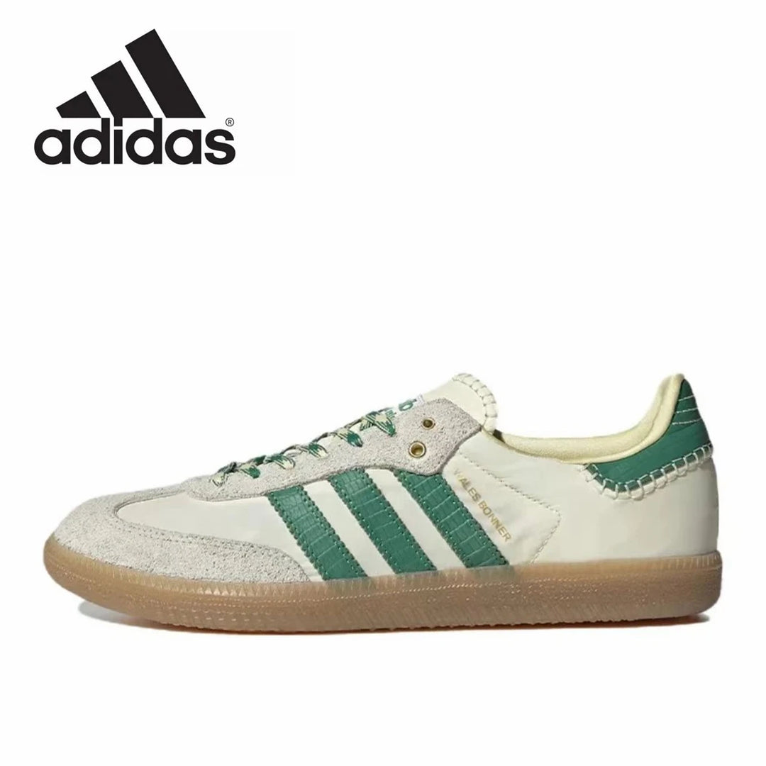 Adidas Samba Pony Wales Bonner Leopard German Training Gazelle Shoes Retro Versatile Sports and Casual Board Shoes sneakers  Amaijoin