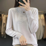 Carregue a imagem no visualizador da Galeria, 2024 New Cashmere Sweater Women O-Neck Fashion Pullover Winter And Autumn Basic Cashmere Sweater Women  Amaijoin
