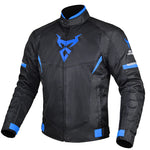 Carregue a imagem no visualizador da Galeria, Motorcycle Jacket Protective Clothing Road Commuter Sports Off-Road Riding Clothing Reflective Breathable Durable Anti-Falling  Amaijoin
