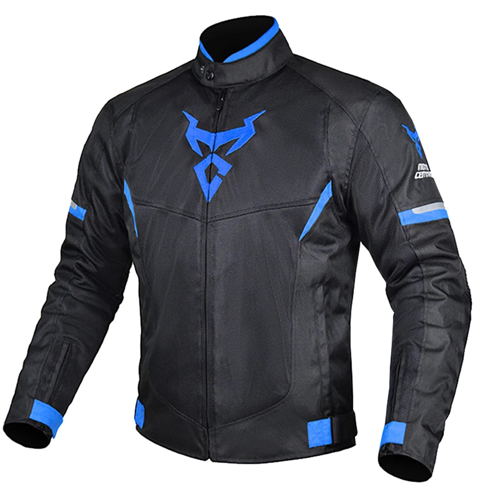 Motorcycle Jacket Protective Clothing Road Commuter Sports Off-Road Riding Clothing Reflective Breathable Durable Anti-Falling  Amaijoin