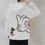 Carregue a imagem no visualizador da Galeria, Couple Outfit Disney Hoodies Minnie Mouse Women&#39;s Casual Sweatshirt Couple Hoodie Men&#39;s Women Clothing Mickey Y2k Print Top  Amaijoin
