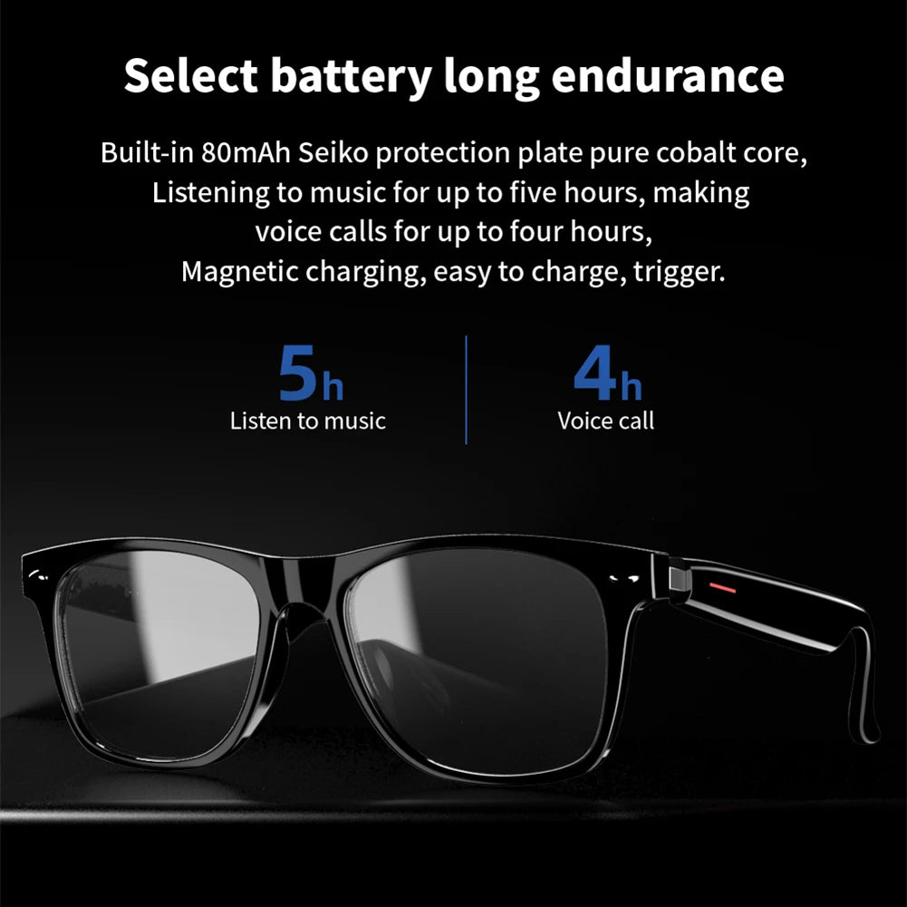 E13 Smart Glasses Wireless Bluetooth-compatible 5.0 Sunglasses With Bluetooth Headphones Outdoor Sports Hands-free Calling Music  Amaijoin