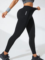 Carregue a imagem no visualizador da Galeria, Leggings Desportiva Seamless Elástica Push Up Tee  Amaijoin
