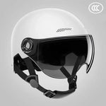 Carregue a imagem no visualizador da Galeria, Motorcycle Helmet For Men Women Classic Retro Scooter Half Helmet Ultralight Cycling Helmet MTB Bike Bicycle Motorcycle Helmet  Amaijoin
