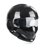 Carregue a imagem no visualizador da Galeria, 2022 Scorpion Helmet Detachable Multi-purpose Combination Helmet Motorcycle Locomotive Personality Half Predator Helmet  Amaijoin
