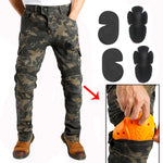 Load image into Gallery viewer, Motorcycle jeans Camouflage men pants The Standard Version Car Ride Trousers pant motorcycles protective gear Hi-06  Amaijoin
