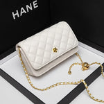 Load image into Gallery viewer, Fang Fat Little Golden Ball Bag Bag New Fashion Women&#39;s Bag Little Xiangfeng Lingge Chain Bag One Shoulder Crossbody Bag  Amaijoin
