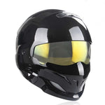 Carregue a imagem no visualizador da Galeria, 2022 Scorpion Helmet Detachable Multi-purpose Combination Helmet Motorcycle Locomotive Personality Half Predator Helmet  Amaijoin
