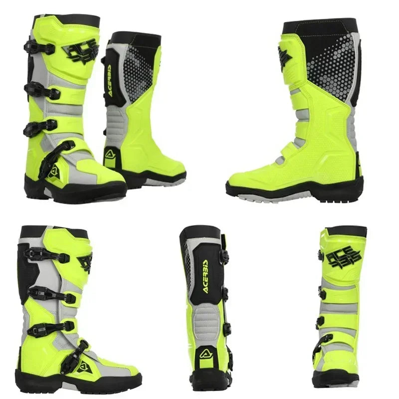 Italian Acerbis Asibis Off-road Boots Motorcycle Motorcycle Riding Protection Boots Protective Equipment  Amaijoin