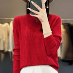 Carregue a imagem no visualizador da Galeria, 2023 Autumn and Winter Women&#39;s Cashmere Sweater Women&#39;s Pullover Knitted Cashmere Sweater Fashion Sweater Women  Amaijoin
