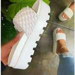 Carregue a imagem no visualizador da Galeria, Spring/Summer 2024 Women Luxury Shoes Slipper Summer PU Leather Women&#39;s Sandal Casual Slides Outdoor Female Ms Flip Flops  Amaijoin
