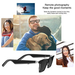 Carregue a imagem no visualizador da Galeria, Wireless Bluetooth Headset Remote photography Voice assistant Music Smart Glasses Bluetooth Call Eyewear Men Women Eyeglasses  Amaijoin
