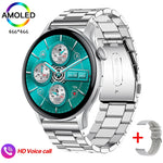 Carregue a imagem no visualizador da Galeria, 2024 Smartwatch Women 466*466 AMOLED 1.43&quot; HD Screen Always Display Time Bluetooth Call IP67 Waterproof Sports Smart Watch Men  Amaijoin
