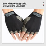 Carregue a imagem no visualizador da Galeria, Cycling Half-finger Gloves Breathable Non-slip Fingerless Sport Gloves Bicycle Gloves Unisex Tactical Gloves Cycling Equipment  Amaijoin
