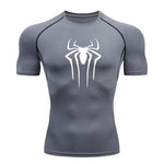 Carregue a imagem no visualizador da Galeria, New Compression Shirt Men Fitness Gym Super Hero Sport Running T-Shirt Rashgard Tops Tee Quick Dry Short Sleeve T-Shirt For Men  Amaijoin
