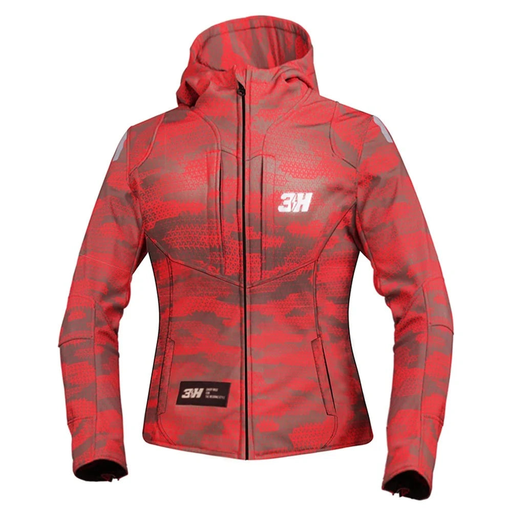 Motorcycle Jacket Women Motocross Racing Jacket Waterproof Moto Cycling Jacket Motorbike Riding Winterproof Clothes Winter  Amaijoin