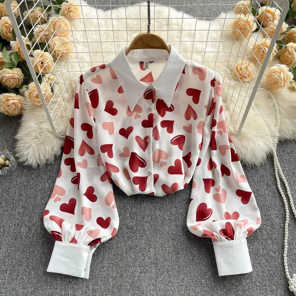 Summer Women's Shirts 2024 White Chiffon Cheap and Pretty Blouses Free Shipping Casual Crop Top Satin Shirt Woman Long Sleeve  Amaijoin