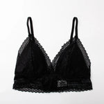 Carregue a imagem no visualizador da Galeria, Birdtree 100%Mulberry Silk Women Lace Bra Lining Thin Padded 3/4 Cup Bras For Girl Every Bra Underwear New Black White P37626QC  Amaijoin
