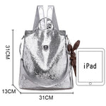 Carregue a imagem no visualizador da Galeria, 2024 New Women High Quality Leather Backpacks High Capacity Casual Travel Backpack Mochilas School Backpack for College Students  Amaijoin
