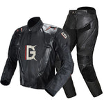 Carregue a imagem no visualizador da Galeria, Winter Motorcycle Jacket Leather Men Waterproof Moto Suit Motorbike Riding Jacket Motocross Jacket Windproof Equipment  Amaijoin
