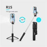 Carregue a imagem no visualizador da Galeria, Cell Phone Selfie Stick Tripod Bluetooth Remote Wireless Selfi Stick Phone Holder Stand with Beauty Fill Light for Phone  Amaijoin
