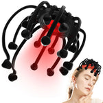 Load image into Gallery viewer, KTS Electric Head Massager Octopus Massager 20 Contracts 5 Modes Scalp Massager 2 Extra Long Contract Red Light Therapy Device  Amaijoin
