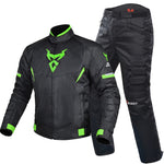 Carregue a imagem no visualizador da Galeria, Motorcycle Jacket Protective Clothing Road Commuter Sports Off-Road Riding Clothing Reflective Breathable Durable Anti-Falling  Amaijoin
