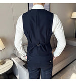 Carregue a imagem no visualizador da Galeria, 2023 Brand Clothing Men Spring High Quality Double Breasted Blazers Vest/Male Slim Fit Casual Suit Vest Sizing Up S-4XL  Amaijoin
