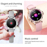 Carregue a imagem no visualizador da Galeria, Fashion Bluetooth Call Smart Watch For Women 100+ Sports Modes Fitness Tracker Camera Music Control IP67 Waterproof Smartwatch  Amaijoin
