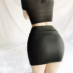 Load image into Gallery viewer, Tight Party See Through Skirts Micro Mini High Waist Skirts Sexy Leopard Snake pattern Skirts Casual Package Hip Short Skirts  Amaijoin
