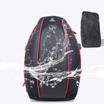 Load image into Gallery viewer, Motorcycle Tail Bag Black Motorbike Waterproof Tail Travel Rider Luggage Rear Back Seat Bag Large Capacity Saddle Bag  Amaijoin
