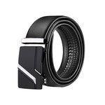 Load image into Gallery viewer, Famous men&#39;s belt, high-quality luxury leather belt, men&#39;s belt, alloy automatic buckle  Amaijoin
