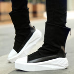 Load image into Gallery viewer, Men&#39;s High Top Boots Trendy All-match outdoor platform Round toe comfortable lightweight Wear-Resistant boots Spring Autumn Main  Amaijoin
