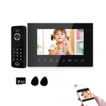 Carregue a imagem no visualizador da Galeria, 1080P System  7 Inch Tuya Video intercom Wireless WiFi password Door Home Video Doorbell With RFID Unlock Motion Detection  Amaijoin
