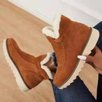 Load image into Gallery viewer, Women Snow Boots Winter 2023 Fashion Casual Warm Shoes for Women Slip on Lady Comfort Female Ankle Boot Footwear Botas De Mujer  Amaijoin
