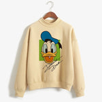 Carregue a imagem no visualizador da Galeria, Fashion Hoodies Turtleneck Minnie Kawaii Cartoon  Anime Sweatshirt Disney Mickey Mouse Hoodie Clothes Girl Boy Top Sweatshirts  Amaijoin
