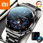 Carregue a imagem no visualizador da Galeria, Xiaomi NFC Bluetooth Call Smart Watch Men Full Screen Sports Bracelet Waterproof ECG Health Monitor SmartWatch for IOS Android  Amaijoin
