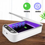 Carregue a imagem no visualizador da Galeria, Disinfection Box UV 10w Multifunctional Mobile Phone Wireless Charger Disinfection Box Fully Sealed White Cleaning Box  Amaijoin
