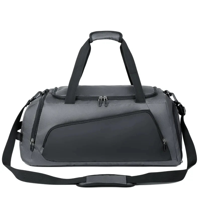 Large Capacity Gym Handbag Travel Bag Dry Wet Separation Pack Man Fitness Sports Shoulder Messenger Bags Shoes Storage Pocket  Amaijoin