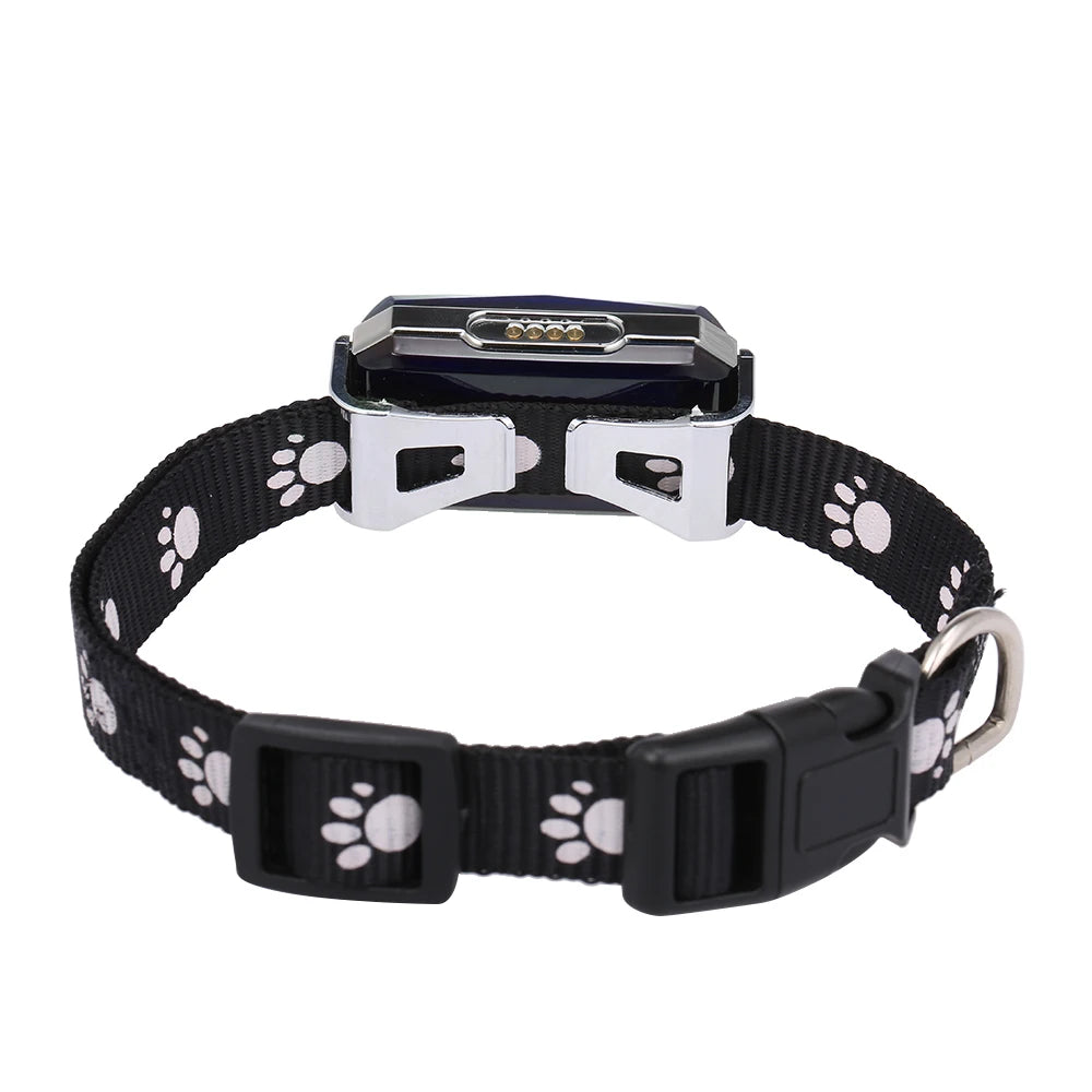 Anti-lost Pet Collar GSM GPRS GPS Tracker for Pets Dogs Cats Cattle Sheep Tracking Locator GPS Positioner Device Rechargeable  Amaijoin