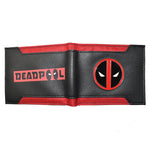 Carregue a imagem no visualizador da Galeria, High Quality Metal Design Comics Marvel Wallet Marvel Hero Deadpool Punisher Thor Purse PU Leather with Zipper Coin Pocket  Amaijoin
