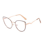 Carregue a imagem no visualizador da Galeria, Anti-Blue Light Rays Eyeglasses Frame Women Cat Eye Glasses Brand Designer Clear Lens Computer Optical Eyewear 97333  Amaijoin
