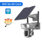 Carregue a imagem no visualizador da Galeria, LS VISION 4K Outdoor 4G WiFi Solar Camera 20XZoom PTZ Security-protection Color NightVision Auto Tracking Cctv Wireless Wifi Cam  Amaijoin
